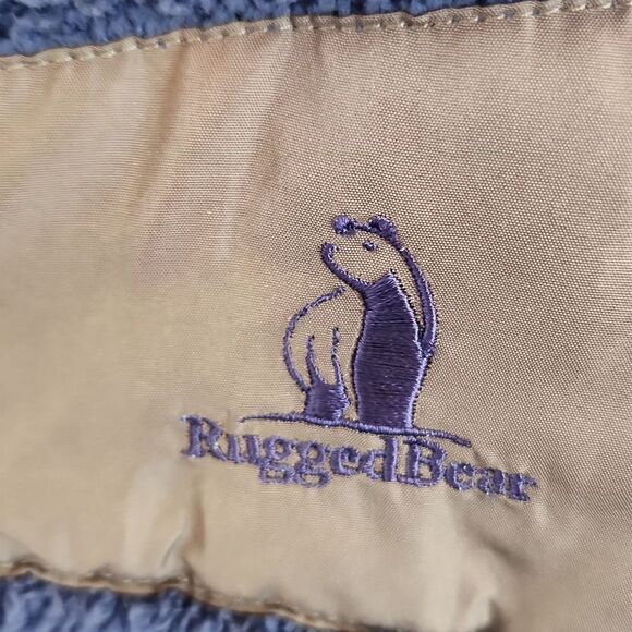 Blue Fleece Kids One Piece by Rugged Bear - Picture 4 of 5